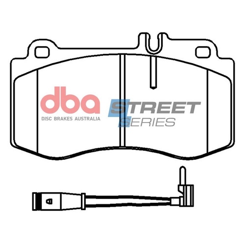 DBA DB15103SS Street Series Brake Pad Set Front