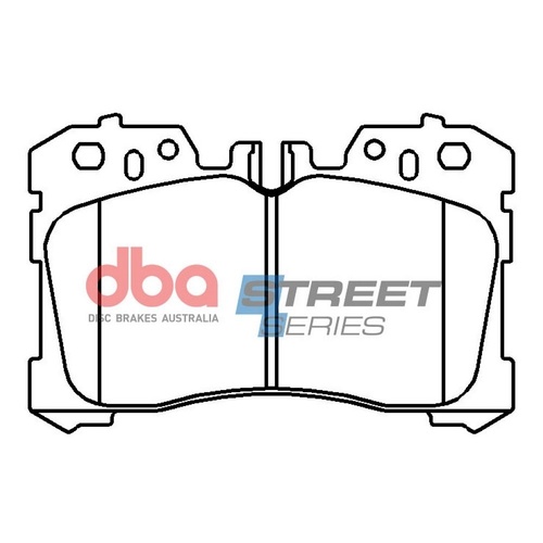 DBA DB15104SS Street Series Brake Pad Set Front