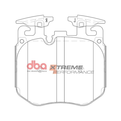 DBA DB15108XP Xtreme Performance Brake Pad Set Front