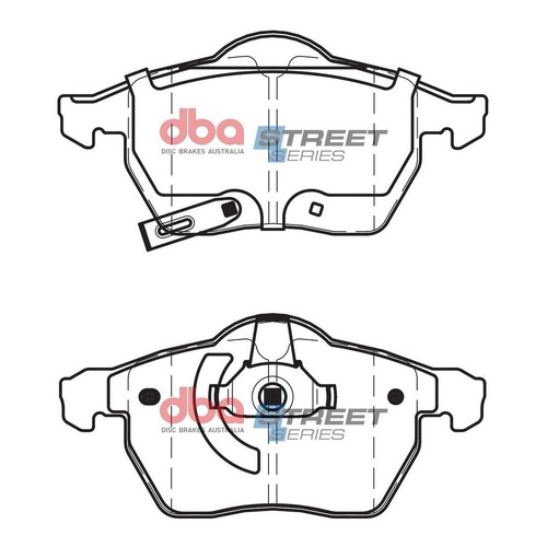 DBA DB1510SS Street Series Brake Pad Set Front