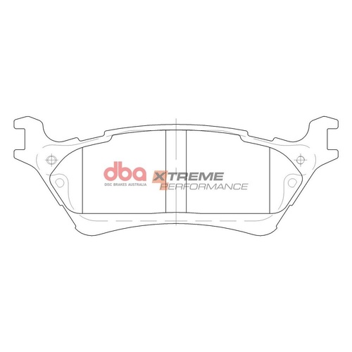 DBA DB15122XP Xtreme Performance Brake Pad Set Rear