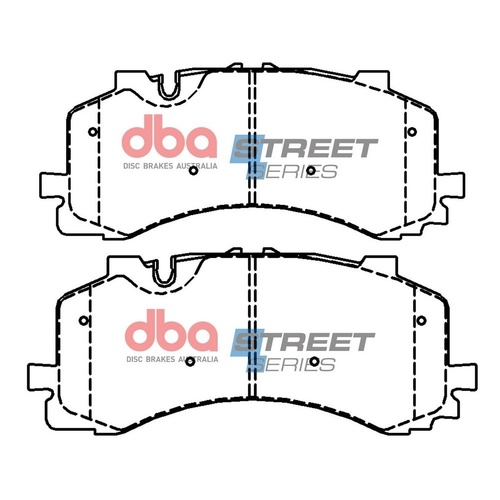 DBA DB15124SS Street Series Brake Pad Set Rear