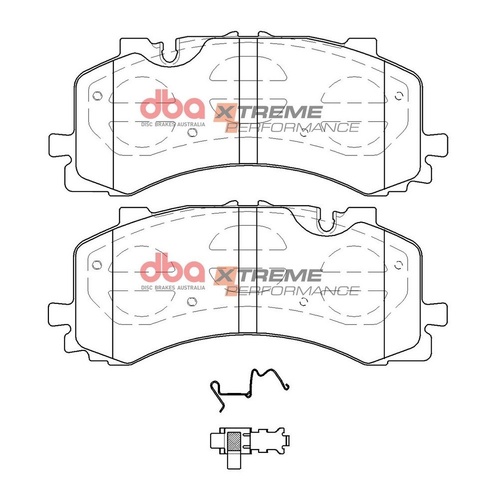 DBA DB15124XP Xtreme Performance Brake Pad Set Front