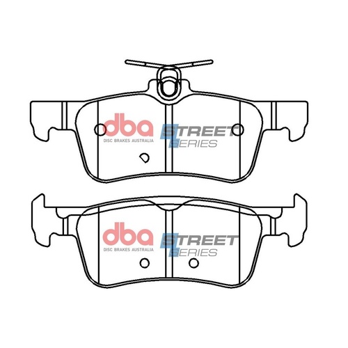 DBA DB15129SS Street Series Brake Pad Set Rear