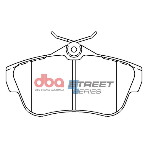 DBA DB15132SS Street Series Brake Pad Set Rear