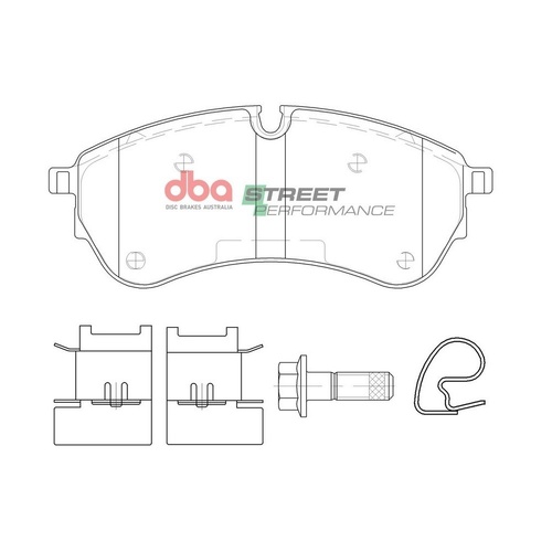 DBA DB15134SP Street Performance Brake Pad Set Front