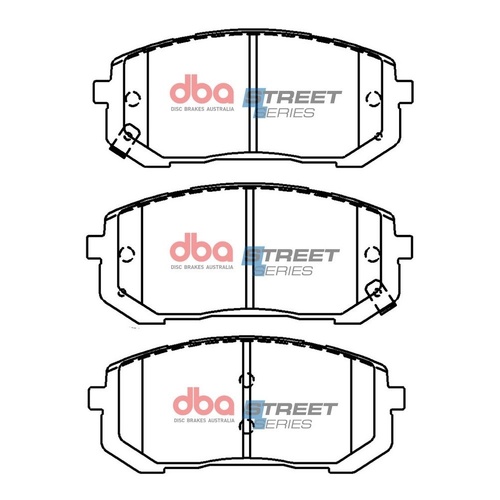 DBA DB15138SS Street Series Brake Pad Set Front