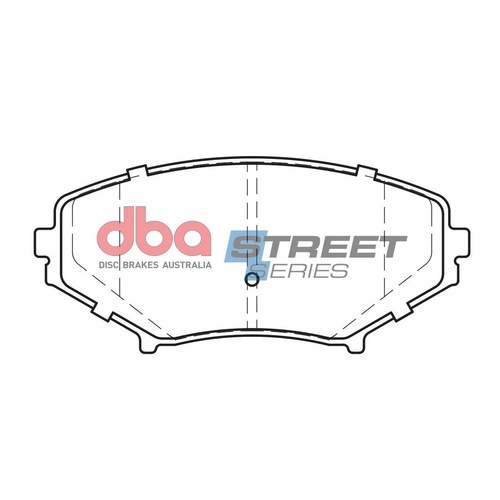 DBA DB1513SS Street Series Brake Pad Set Front