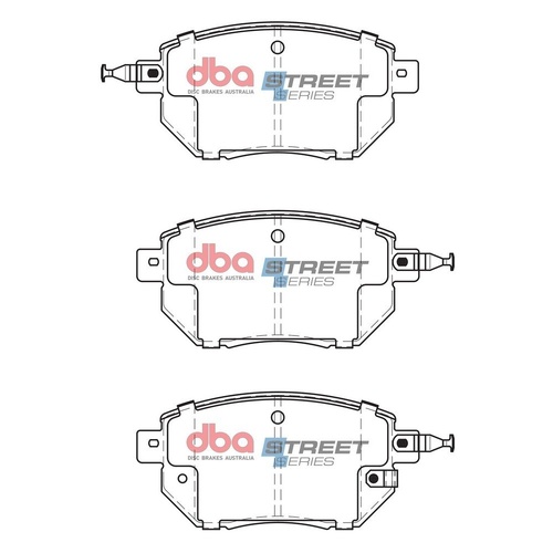 DBA DB1516SS Street Series Brake Pad Set Front