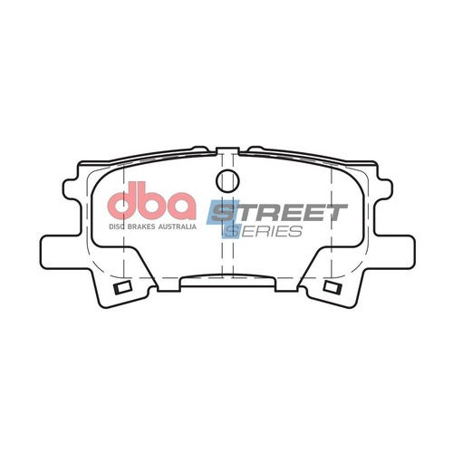 DBA DB1518SS Street Series Brake Pad Set Rear