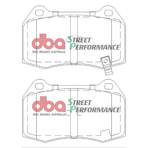 DBA DB1520SP Street Performance Brake Pad Set Front