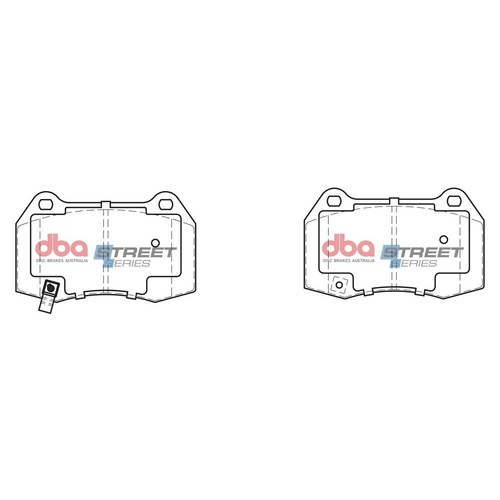 DBA DB1520SS Street Series Brake Pad Set Front