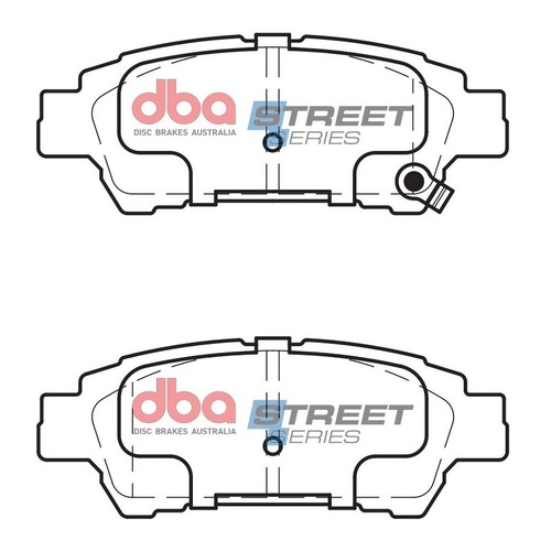DBA DB1660SS Street Series Brake Pad Set Rear