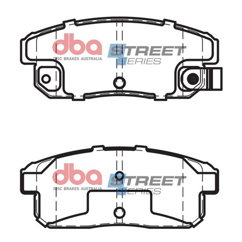 DBA DB1671SS Street Series Brake Pad Set Rear