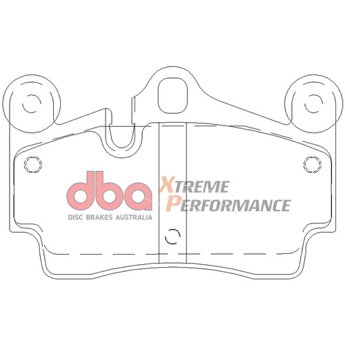 DBA DB1677XP Xtreme Performance Brake Pad Set Rear