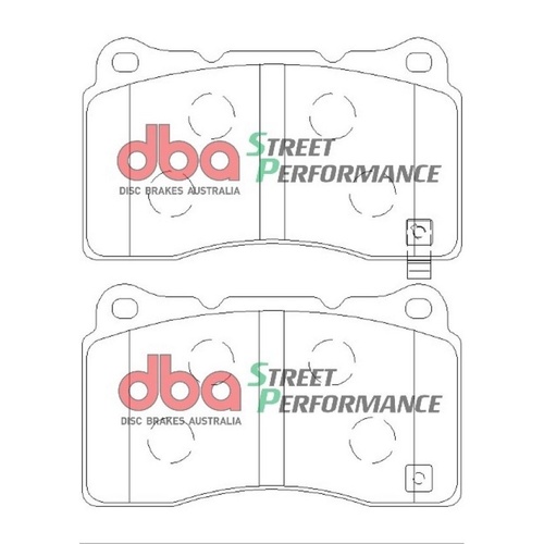 DBA DB1678SP Street Performance Brake Pad Set Rear