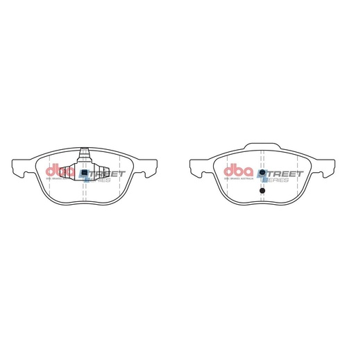 DBA DB1679SS Street Series Brake Pad Set Front