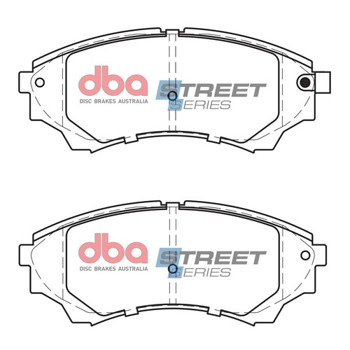 DBA DB1681SS Street Series Brake Pad Set Front