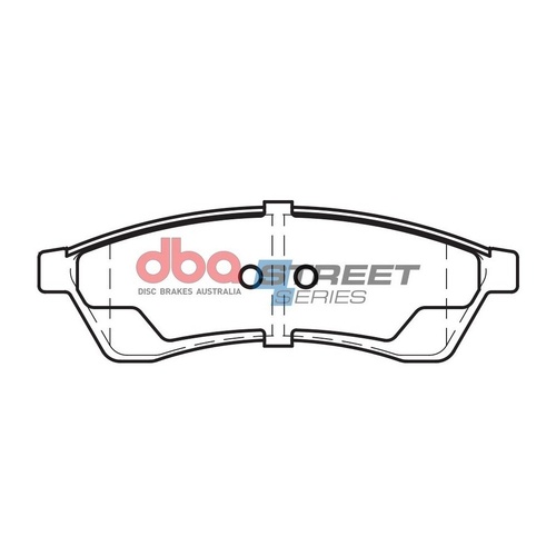 DBA DB1689SS Street Series Brake Pad Set Rear