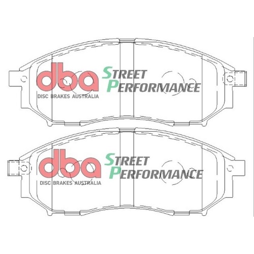 DBA DB1696SP Street Performance Brake Pad Set Front