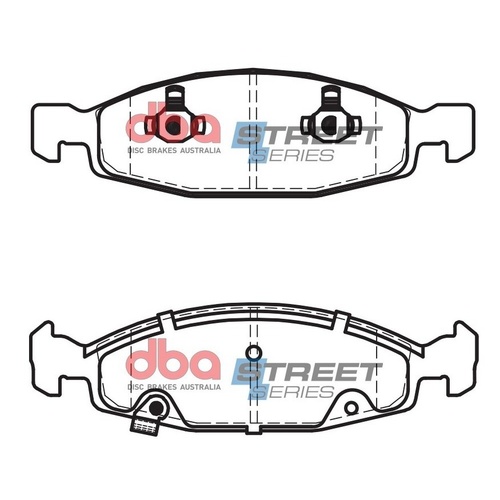 DBA DB1715SS Street Series Brake Pad Set Front
