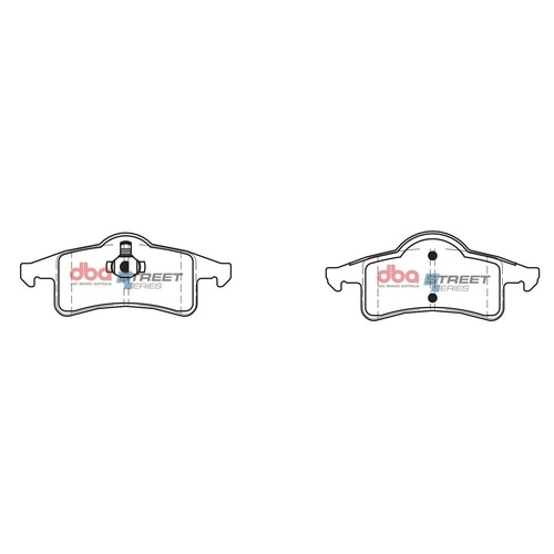 DBA DB1717SS Street Series Brake Pad Set Rear