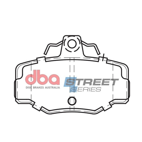 DBA DB1718SS Street Series Brake Pad Set Rear