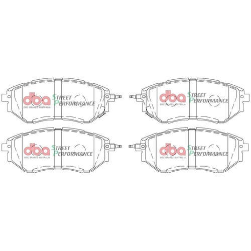 DBA DB1722SP Street Performance Brake Pad Set Front