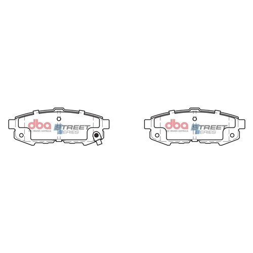 DBA DB1729SS Street Series Brake Pad Set Rear