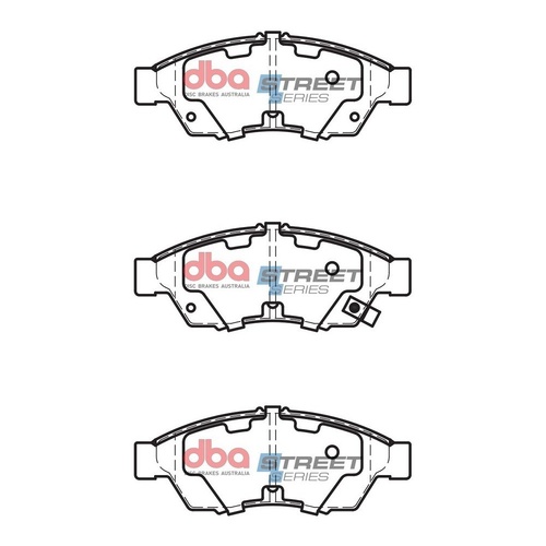 DBA DB1733SS Street Series Brake Pad Set Front