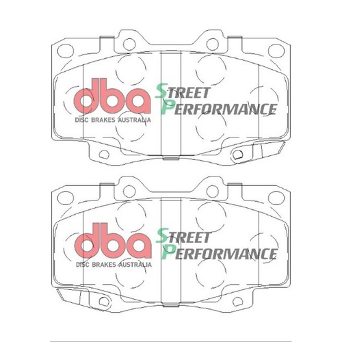 DBA DB1739SP Street Performance Brake Pad Set Front
