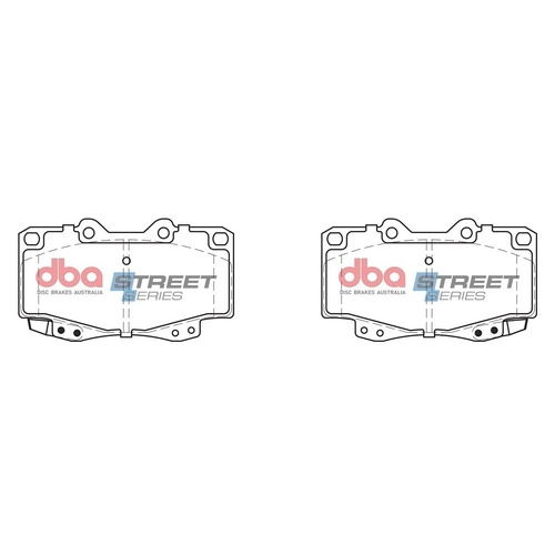 DBA DB1739SS Street Series Brake Pad Set Front
