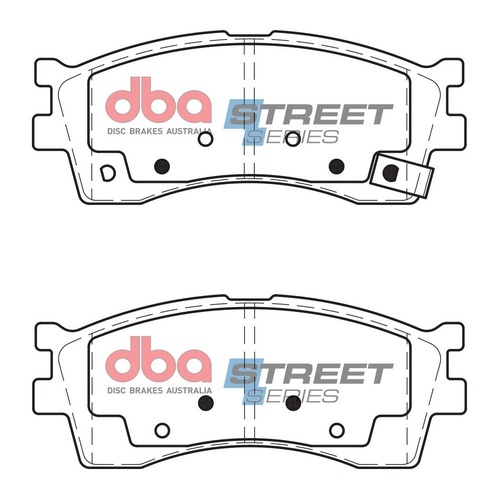 DBA DB1753SS Street Series Brake Pad Set Front