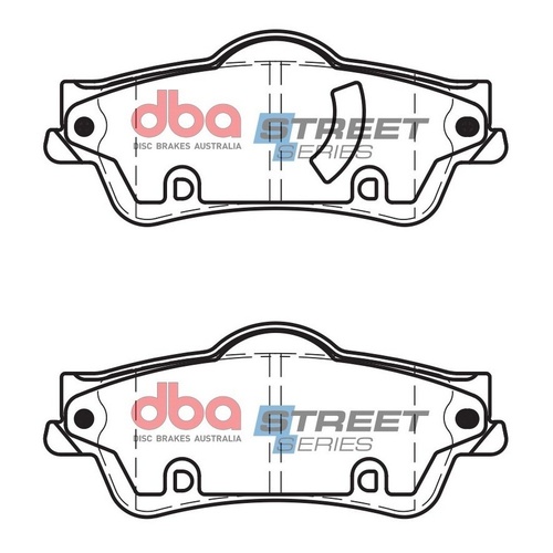 DBA DB1766SS Street Series Brake Pad Set Rear