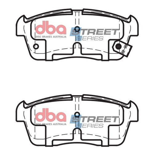 DBA DB1768SS Street Series Brake Pad Set Front