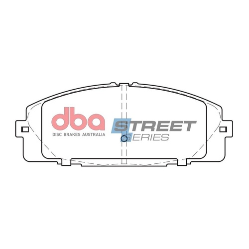 DBA DB1772SS Street Series Brake Pad Set Front