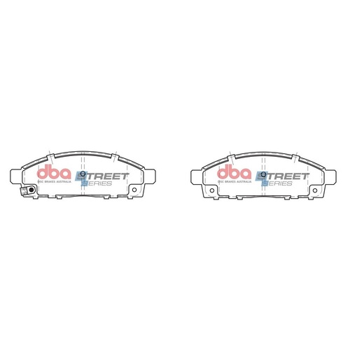 DBA DB1774SS Street Series Brake Pad Set Front