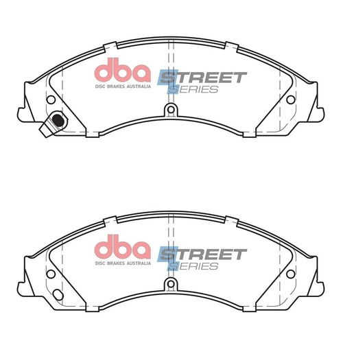 DBA DB1778SS Street Series Brake Pad Set Front