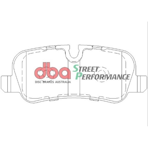 DBA DB1781SP Street Performance Brake Pad Set Rear