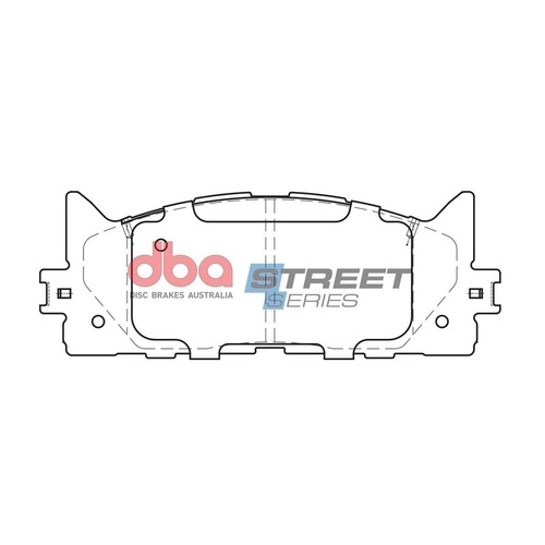 DBA DB1800SS Street Series Brake Pad Set Front