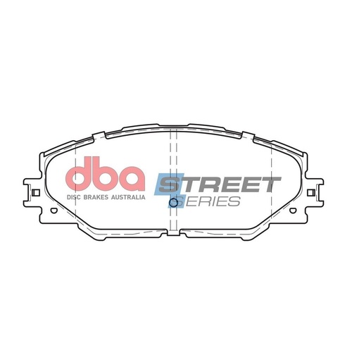 DBA DB1801SS Street Series Brake Pad Set Front