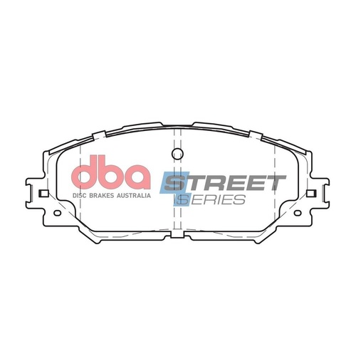 DBA DB1802SS Street Series Brake Pad Set Front