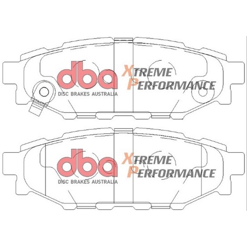 DBA DB1803XP Xtreme Performance Brake Pad Set Rear