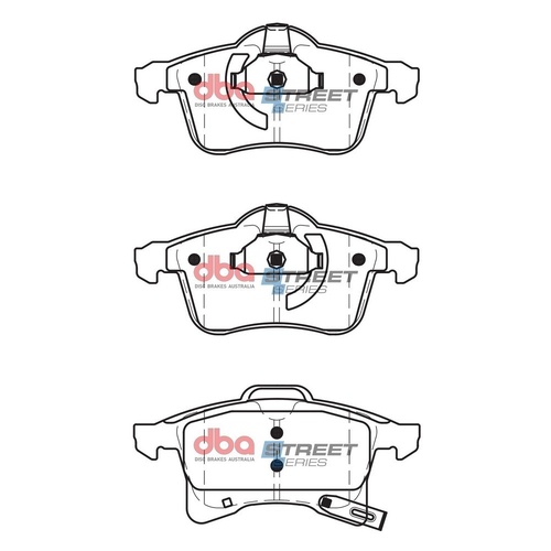 DBA DB1808SS Street Series Brake Pad Set Front
