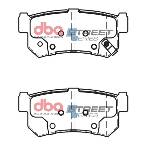 DBA DB1814SS Street Series Brake Pad Set Rear
