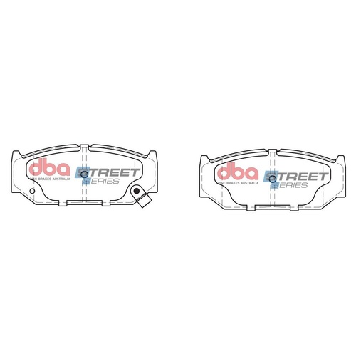 DBA DB1818SS Street Series Brake Pad Set Front