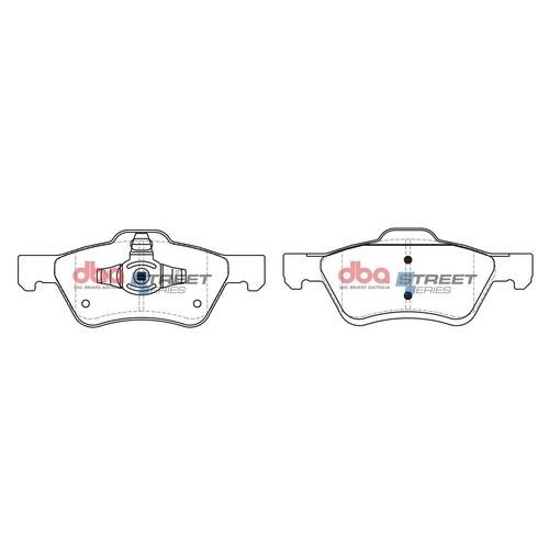 DBA DB1821SS Street Series Brake Pad Set Front