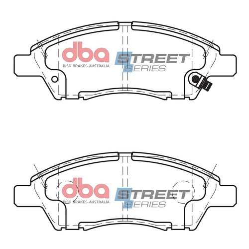 DBA DB1830SS Street Series Brake Pad Set Front