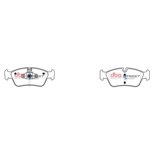 DBA DB1833SS Street Series Brake Pad Set Front