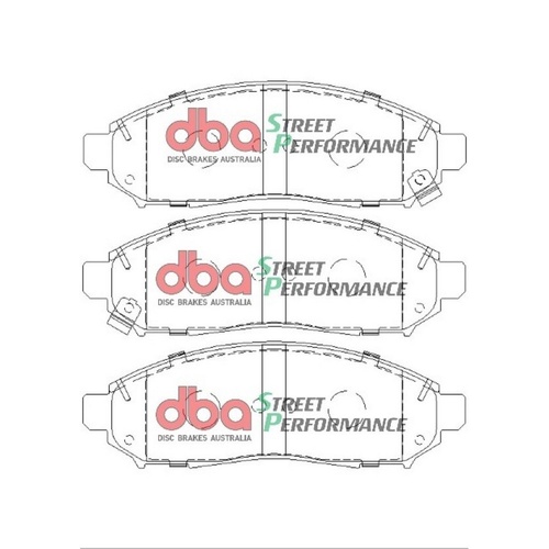 DBA DB1835SP Street Performance Brake Pad Set Front
